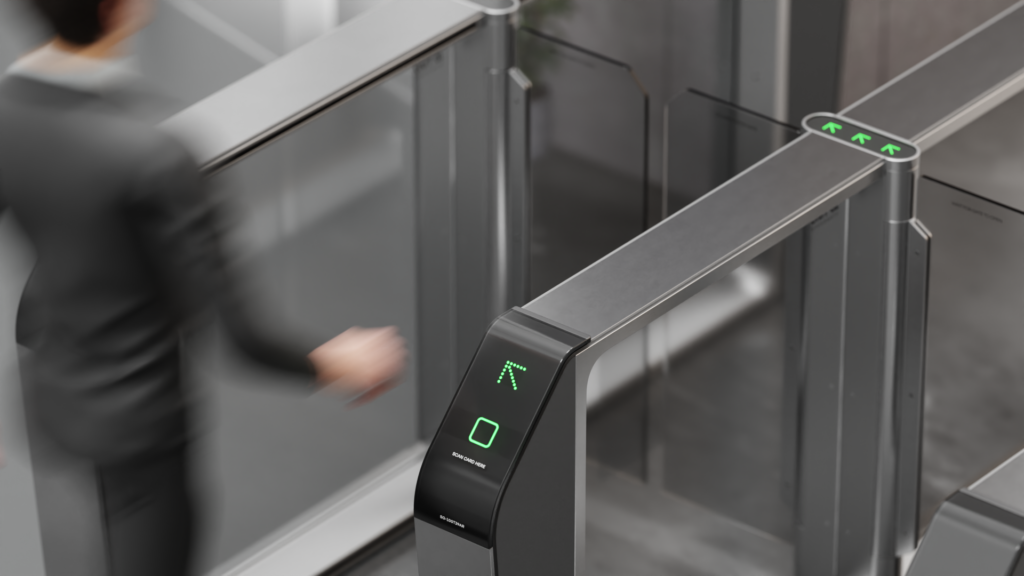 Speed Gate Entry System Design Thumbnail — industrial design by GDD, Noida