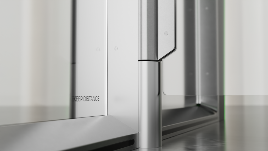 Speed Gate Entry System Design Thumbnail — industrial design by GDD, Noida