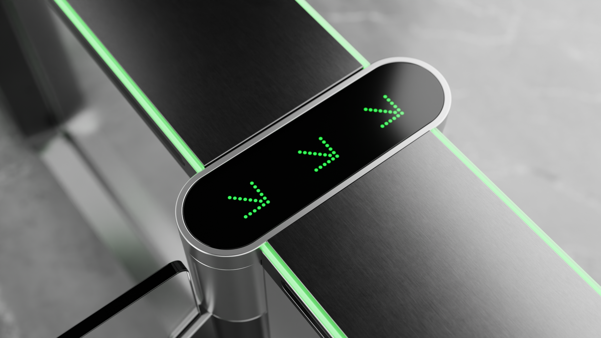 Speed Gate Entry System Design Thumbnail — industrial design by GDD, Noida